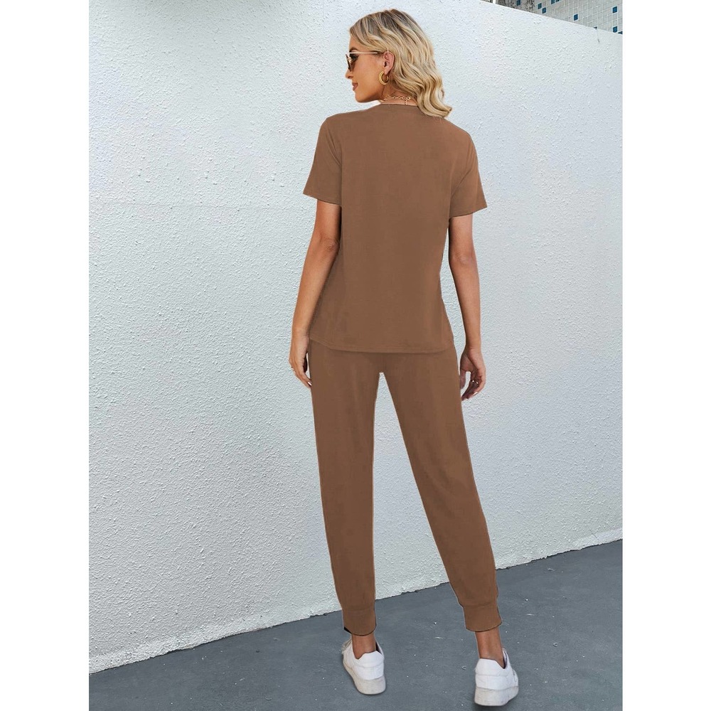 2 piece set: Round Neck Tee for & jogger Pants black - Picture 9 of 11